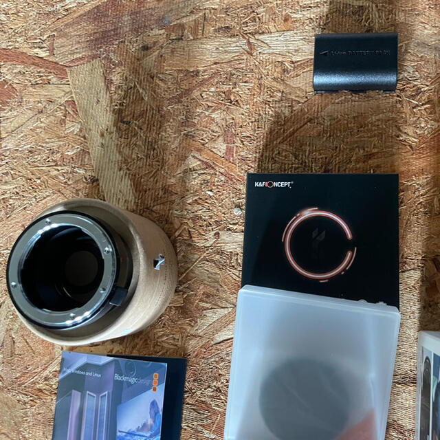 SONY(ソニー)のBlackmagic bmpcc 4k レンズ ゲージ フィルターなど豪華セット スマホ/家電/カメラのカメラ(ビデオカメラ)の商品写真