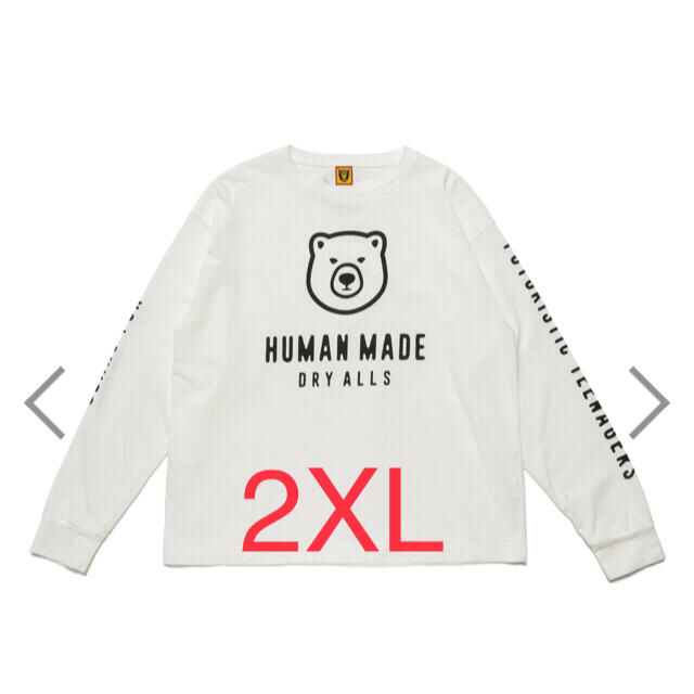 HUMAN MADE  シロクマ L/S T-SHIRT #1  2XL