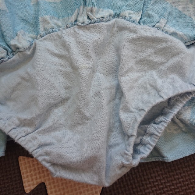 Shirley Temple(シャーリーテンプル)のシャーリーテンプル フレッシャーズ ベビースーツ セットアップ ブルー キッズ/ベビー/マタニティのベビー服(~85cm)(その他)の商品写真