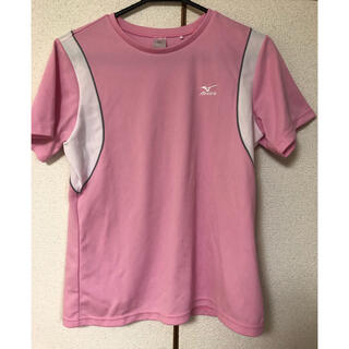 ミズノ(MIZUNO)のMIZUNO ミズノ Tシャツ　ピンク　レディースLサイズ(ウェア)