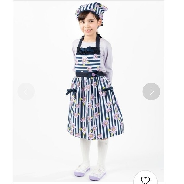 motherways マザウェイズ 女の子 エプロン Lサイズ150~160