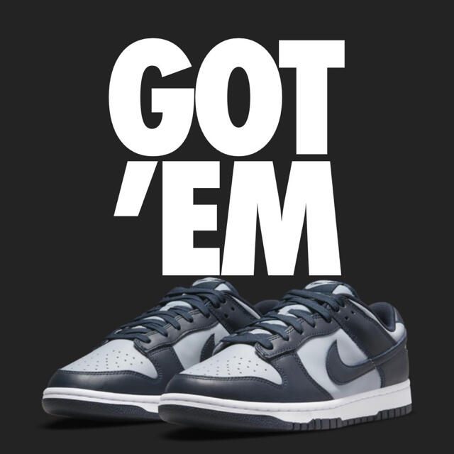 メンズNIKE Dunk ダンク low ChampionShip Grey 28.5