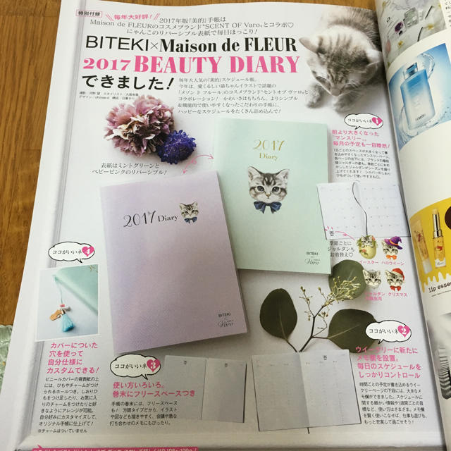 Maison de FLEUR(メゾンドフルール)の美的12月号付録♪ 2017 Beauty Diary エンタメ/ホビーの雑誌(ファッション)の商品写真