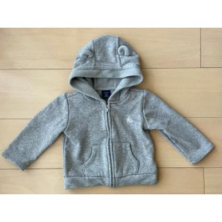 ベビーギャップ(babyGAP)の【お値下】ベビー服 babyGAP パーカー 70 くま耳(トレーナー)