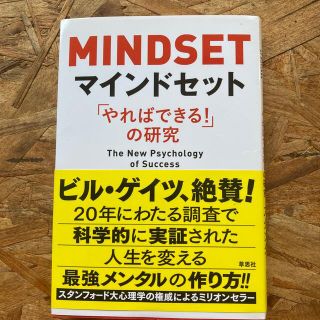 マインドセット 「やればできる！」の研究(ビジネス/経済)