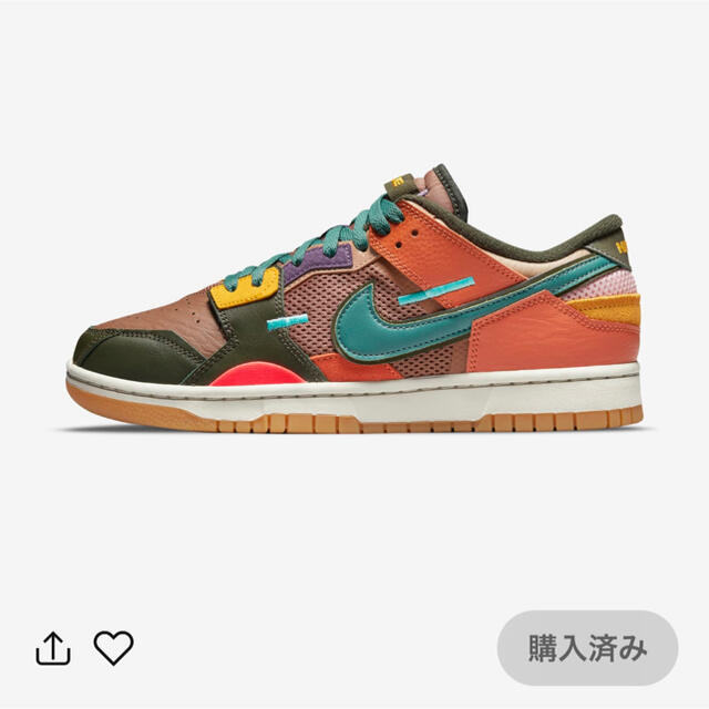 DUNK スクラップ　archeo brown