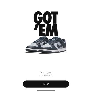 ナイキ(NIKE)のNIKE DUNK LOW Champhionship Grey(スニーカー)