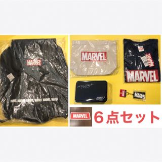 マーベル(MARVEL)の新品・未開封！　MARVEL アベンジャーズグッズ　6点セット(キャラクターグッズ)