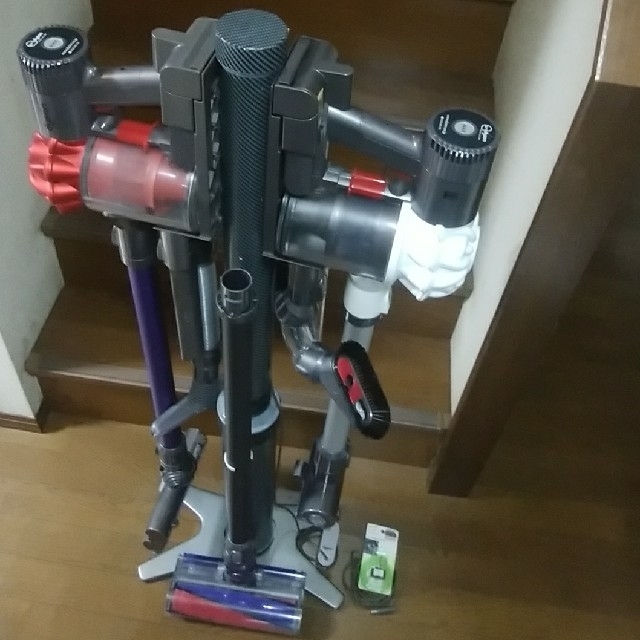 W(ダブル) dyson v6 ｢紅白P3スペシャル｣ DIYスタンド付