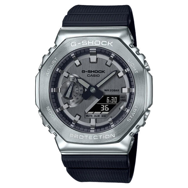 CASIO(カシオ)のCASIO G-SHOCK GM-2100-1AJF カシオーク メンズの時計(腕時計(アナログ))の商品写真