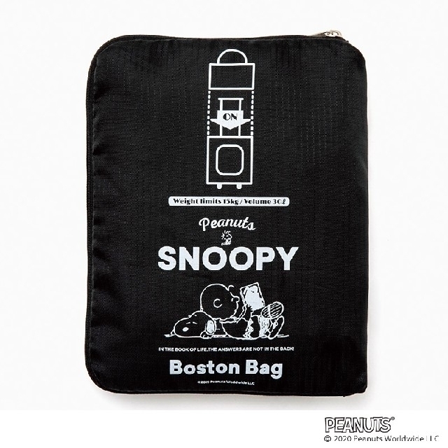 SNOOPY(スヌーピー)の★現品限り★【新品】スヌーピー／ボストンバック／付録のみ＊宝島社／旅行かばん レディースのバッグ(ボストンバッグ)の商品写真