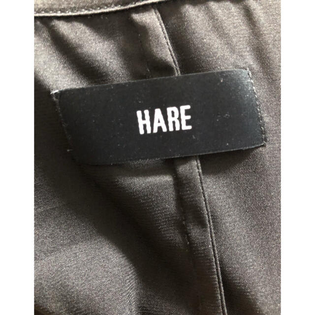 HARE(ハレ)のHARE ハレ 開襟サテンシャツ カイキンサテンシャツ 新品 未使用 メンズのトップス(Tシャツ/カットソー(半袖/袖なし))の商品写真