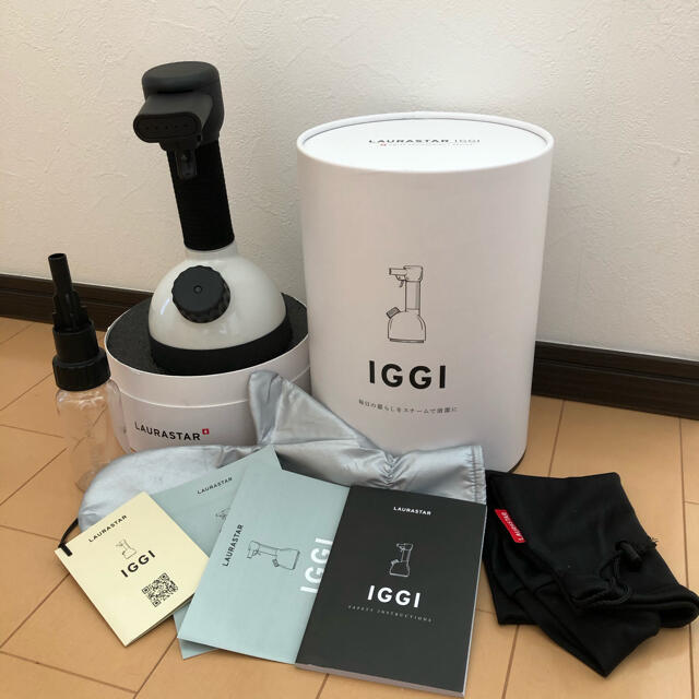 衣類スチーマー LAURASTAR 加圧式除菌脱臭スチーマー IGGI