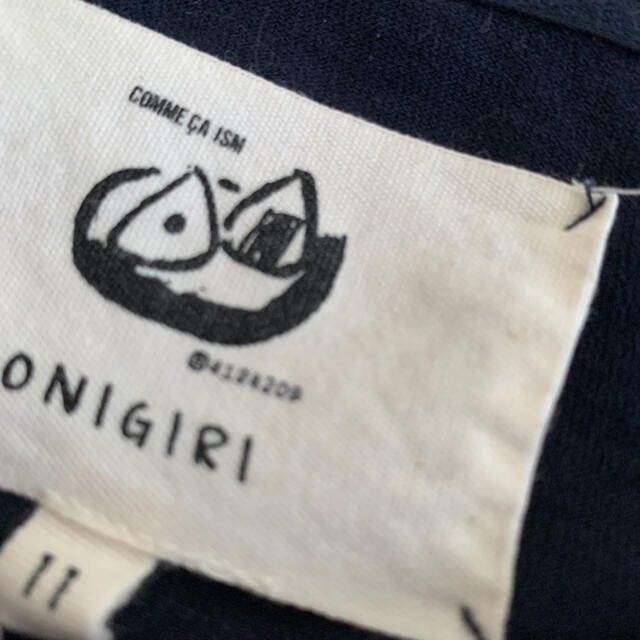 COMME CA ISM(コムサイズム)のセール！コムサイズム　ONIGIRI オシャレトップス　デニムブルー レディースのトップス(カットソー(半袖/袖なし))の商品写真