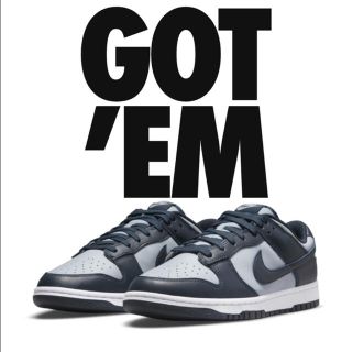 ナイキ(NIKE)のNIKE DUNK LOW Championship Grey(スニーカー)