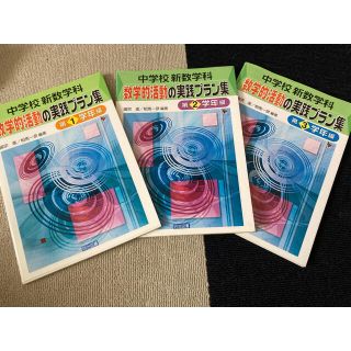 メイジ(明治)の中学校　新数学科　数学的活動の実践プラン集　授業　指導案　相馬一馬　國宗進　数学(科学/技術)