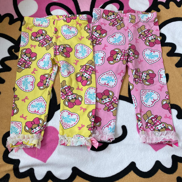 EARTHMAGIC(アースマジック)のレギンスセット キッズ/ベビー/マタニティのキッズ服女の子用(90cm~)(パンツ/スパッツ)の商品写真