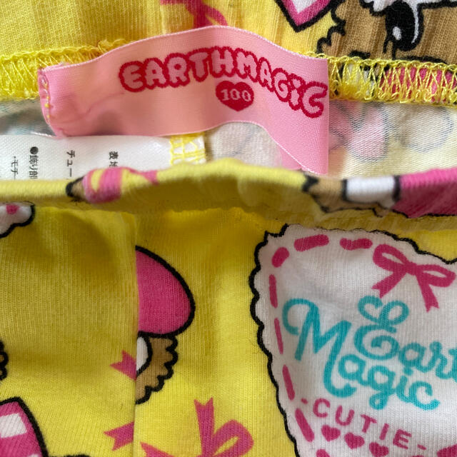 EARTHMAGIC(アースマジック)のレギンスセット キッズ/ベビー/マタニティのキッズ服女の子用(90cm~)(パンツ/スパッツ)の商品写真