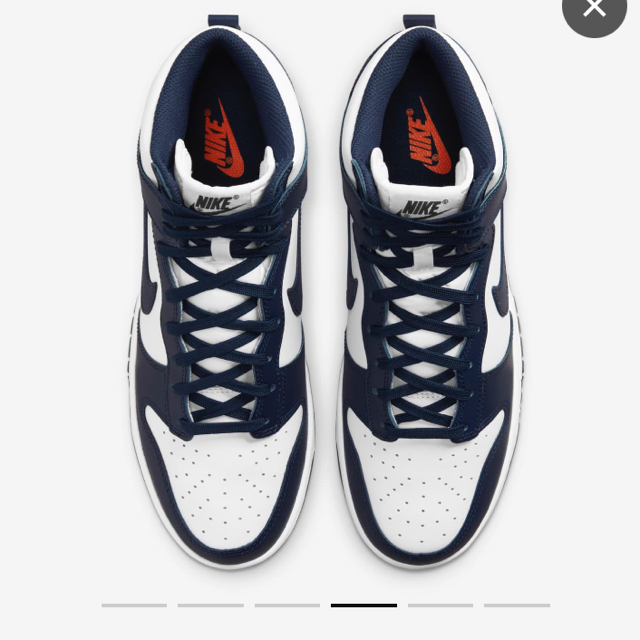 NIKE(ナイキ)のNike Dunk Hi Retro Championship Navy メンズの靴/シューズ(スニーカー)の商品写真