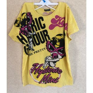 ヒステリックグラマー(HYSTERIC GLAMOUR)のヒステリックグラマー(ヒスミニ)♡チュニック？(Tシャツ？)サイズ130♡薄手(Tシャツ/カットソー)