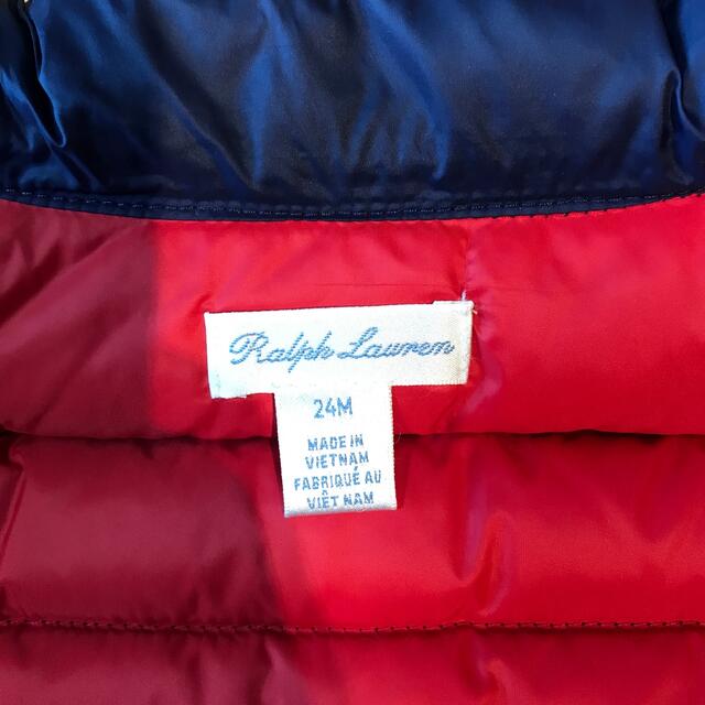 Ralph Lauren(ラルフローレン)のラルフローレン　ダウンジャケット　24m90〜95 キッズ/ベビー/マタニティのキッズ服男の子用(90cm~)(ジャケット/上着)の商品写真