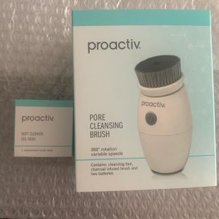 プロアクティブ(proactiv)の新品未使用！プロアクティブ洗顔ブラシ＋ジェルヘッド(フェイスケア/美顔器)