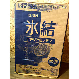 キリン(キリン)の氷結350ml×24本　レモン(リキュール/果実酒)