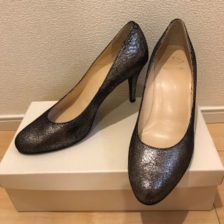 イセタン(伊勢丹)の【受注終了品】Perfume ダンスヒール　ブラックゴールド　25cm(ハイヒール/パンプス)