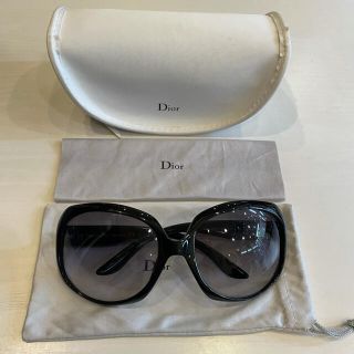 クリスチャンディオール(Christian Dior)のDior ディオール グラサン サングラス 黒 125(サングラス/メガネ)