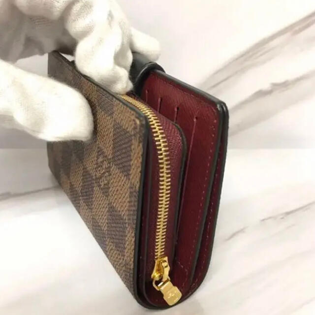 LOUIS VUITTON(ルイヴィトン)のN60381 ルイヴィトン　ポルトフォイユ・ジュリエット　ダミエ レディースのファッション小物(財布)の商品写真