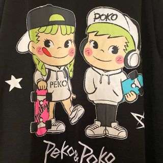 ゆきちゃー様♡ペコポコ☆ストリートロングTシャツ(3L･ブラック)(Tシャツ/カットソー(七分/長袖))