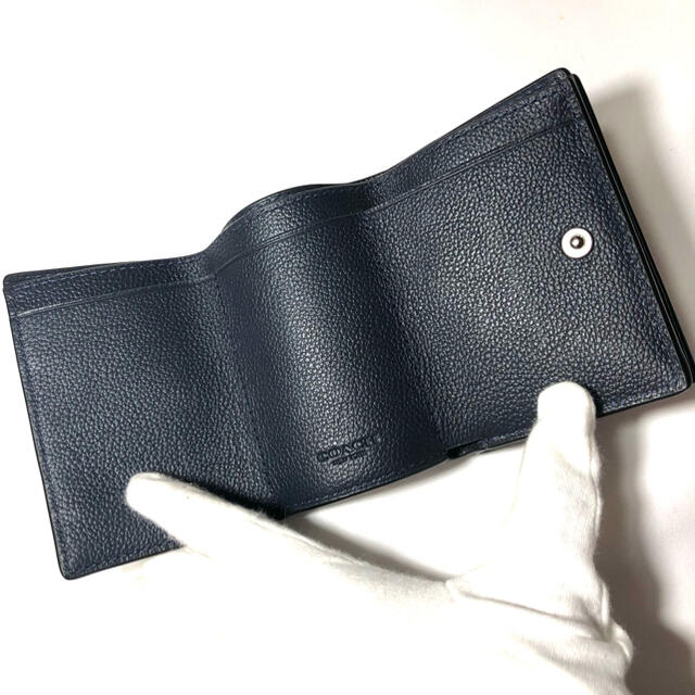 COACH - 【新品】COACH コーチ オリガミ 折り財布 三つ折り 小銭入れ