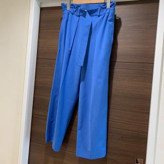 ザラ(ZARA)のZARA 新品未使用sサイズ　ハイウエストテーパードパンツ(カジュアルパンツ)