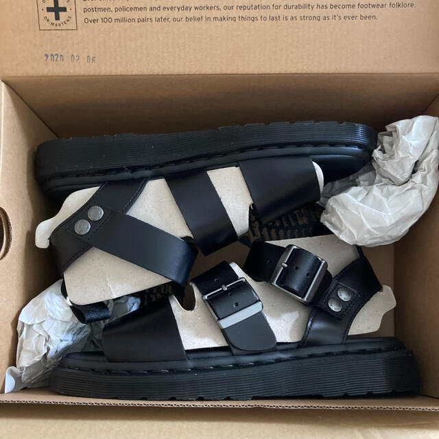 ドクターマーチン グリフォン Dr.Martens ブラック 24cm UK5