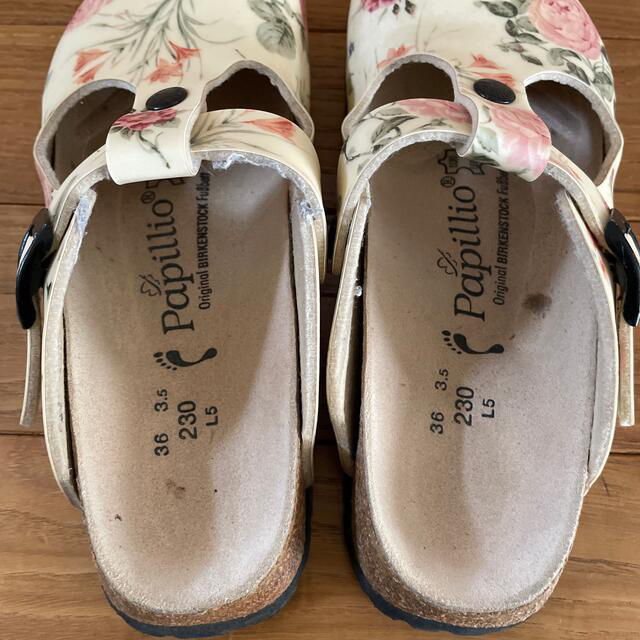 BIRKENSTOCK(ビルケンシュトック)のビルケンシュトック パピリオ　花柄　36 23.0センチ レディースの靴/シューズ(サンダル)の商品写真