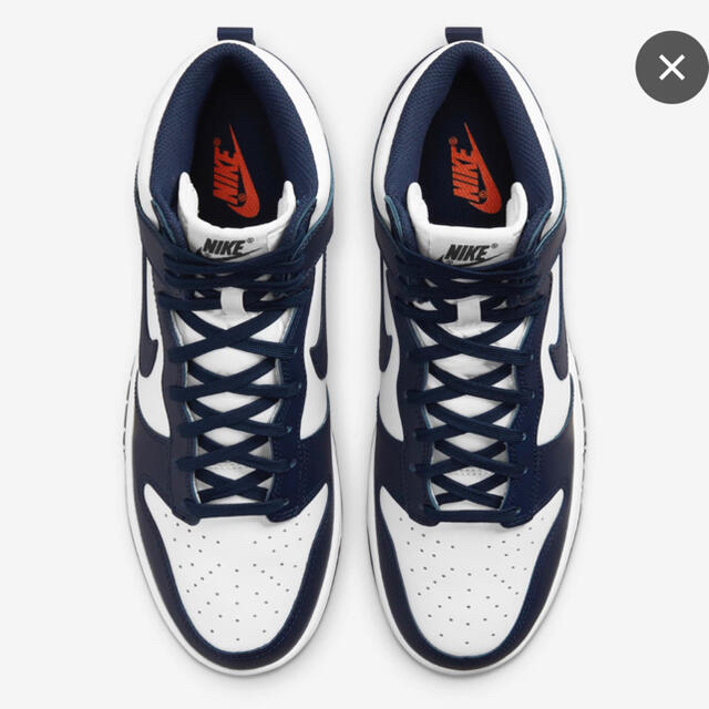 NIKE(ナイキ)のNIKE DUNK HIGH CHAMPIONSHIP NAVY 29cm メンズの靴/シューズ(スニーカー)の商品写真