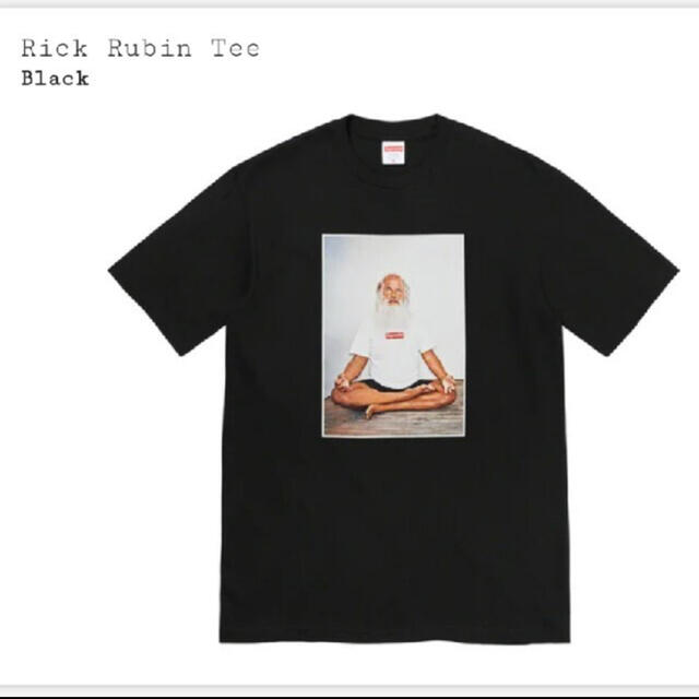 Supreme Rick Rubin Tee Black Sサイズ