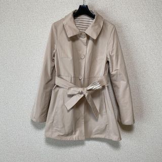 トゥービーシック(TO BE CHIC)のトゥービーシック トレンチ リバーシブル ハーフコート 42 DMW(トレンチコート)