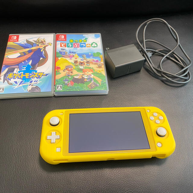 ほぼ新品 ニンテンドースイッチライト イエロー Nintendo Switch ...