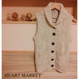 ハートマーケット(Heart Market)のHEART MARKET＊ニットベスト(ニット/セーター)