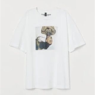 エイチアンドエム(H&M)のアリアナグランデ&h&mコラボT L(Tシャツ(半袖/袖なし))