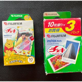 フジフイルム(富士フイルム)のFUJIFILMチェキ期限切れフィルム10枚✖️3個(フィルムカメラ)