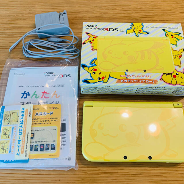 Nintendo 3DS NEWニンテンドー3DSLL ポケモン ピカチュウ イ