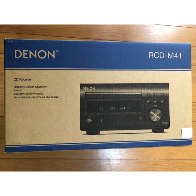 新品　DENON Bluetooth対応CDレシーバーRCD-M41