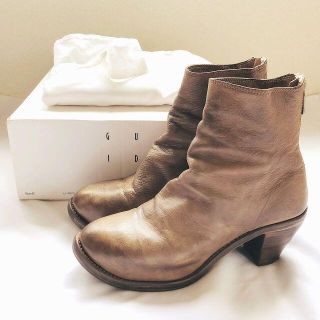 グイディ(GUIDI)の★p2nwRG様売約済★GUIDI バックジップショートブーツ 38.5(ブーツ)