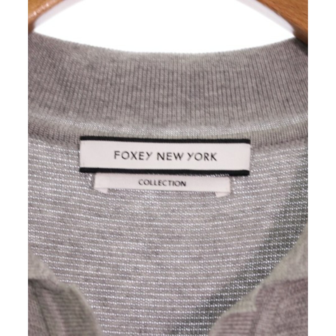 FOXEY NEW YORK COLLECTION グレー　ワンピース