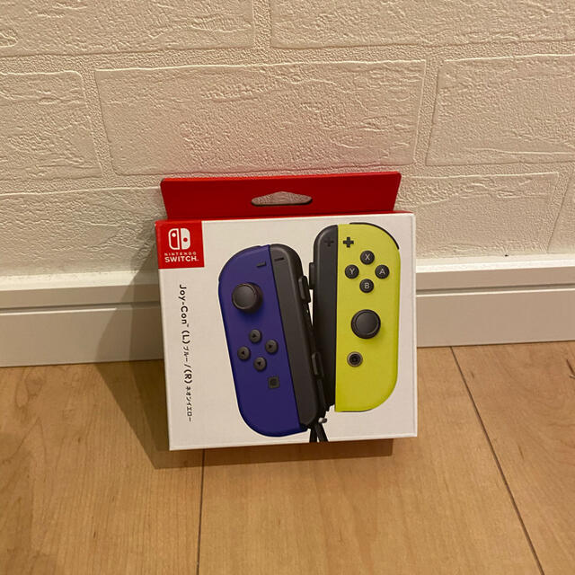 Switch ジョイコン Joy-Con ブルー/ネオンイエロー