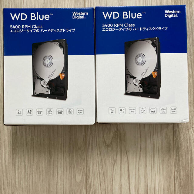 (新品未開封品) WD60EZAZ-RT✖️2点