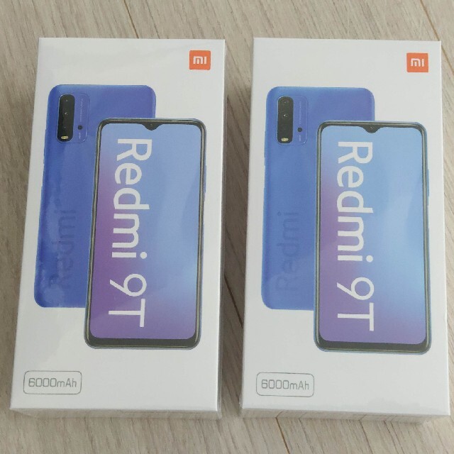 シャオミ Redmi 9T カーボングレー 2台セット 新品未開封 Xiaomi ...