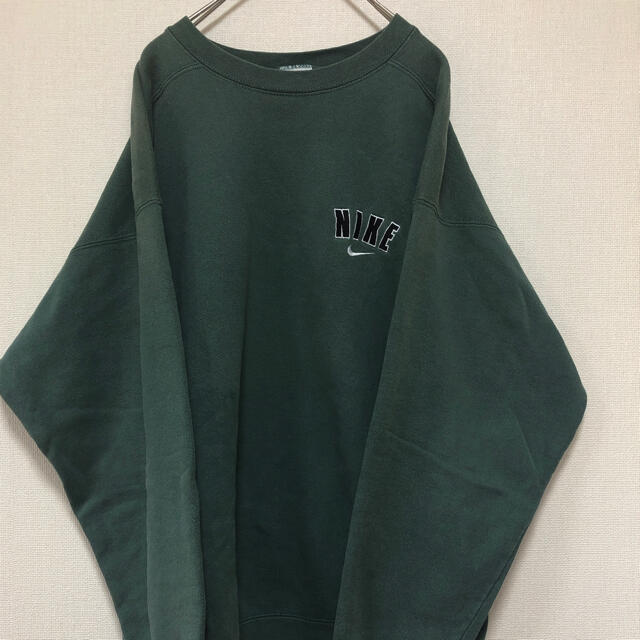 NIKE - 【激レア】NIKE 90s 古着 スウェット トレーナー 刺繍ロゴ